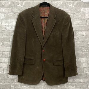 Lauren Ralph Lauren Brown Corduroy Blazer